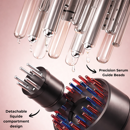 Luxurea™ Revive Red Light Therapy Scalp Massager