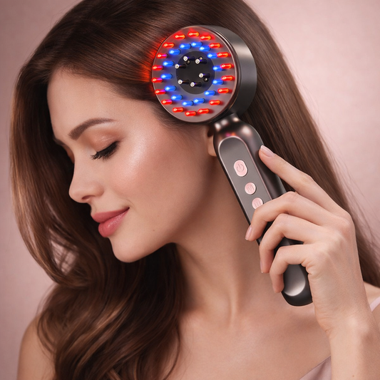Luxurea™ Revive Red Light Therapy Scalp Massager